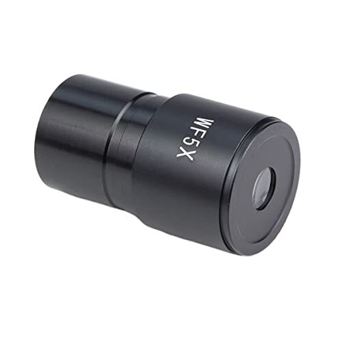 FIERRG Uitrusting voor laboratoriummicroscopen 1 PC WF5X breed veld oculair 20 mm met oogbekers Montagehandel 30 mm 30,5 mm optionele microscoop accessoires (Kleur: 30 mm)