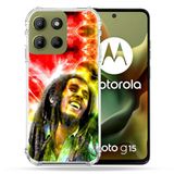 Versterkte Motorola Versterkte hoes voor Motorola G15 Music Bob Marley Color