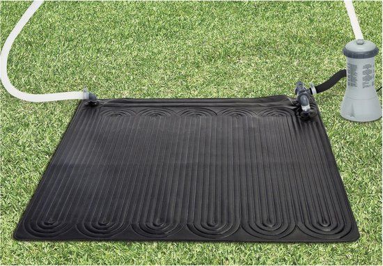 Intex Solar Mat - Zwembadverwarming - 120 x 120 cm - Zwart