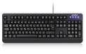 Perixx, 11363, PERIBOARD-517 AA8 Waterdicht wasbaar toetsenbord met numeriek blok, IP65, volledig waterdicht, zwart, QWERTZLayout