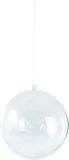 Rayher Hobby Gmbh Boules de Noël pour loisirs créatifs - 5x pièces - transparent - D12 cm - plastique