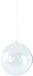 Rayher hobby materialen Rayher Hobby Gmbh Hobby/diy kerstballen - 5x stuks - transparant - D12 cm - kunststof