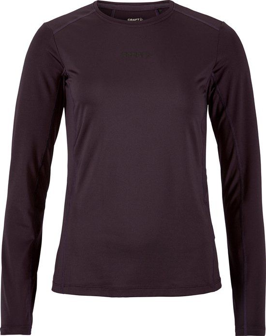 Craft ADV Essence LS Tee 2 Dames - DK PLUM - Maat M - Lange mouw - 2024