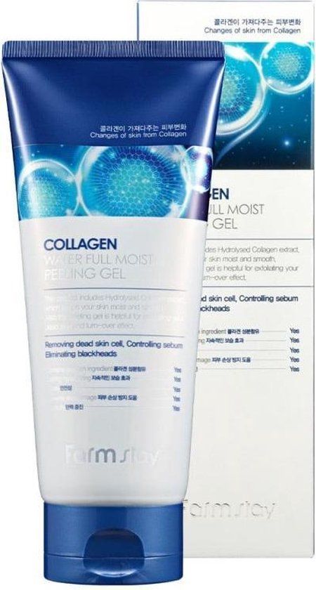 Farmstay - Collagen Water Full Moist Peeling Gel - 80 ml - Vrouwen