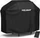 Velway Housse de barbecue pour grill à gaz Imperméable et Noir - Tissu Oxford 147x61x117cm