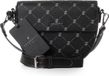 Lazarotti Palermo Flap Crossbody Bag Black Zwart