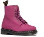 Dr. Martens 1460 Pascal Fucksia Pink Gewalktes Nubuk Stiefel