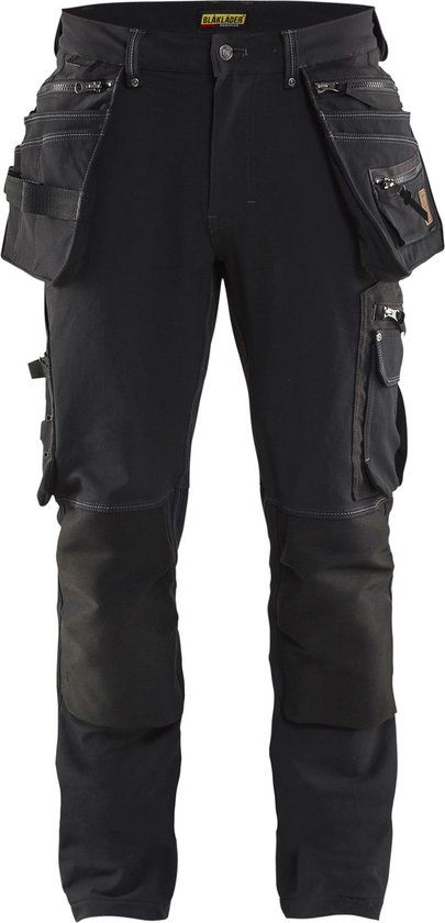 Blåkläder Werkbroek met 4-weg stretch X1900 1998-1644 - Zwart - C58