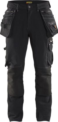 Blåkläder Werkbroek met 4-weg stretch X1900 1998-1644 - Zwart - C58