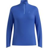 Odlo Essential 1/2 Zip Hardloopshirt Dames-blauw, Maat XS