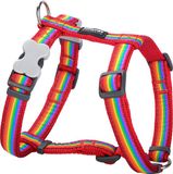 Merkloos / Sans marque Red Dingo Hondentuigje STYLE RAINBOW 45-66 cm 36-59 cm