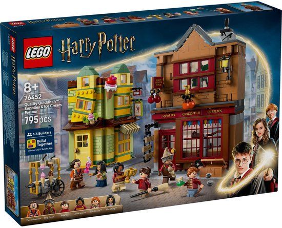 LEGO Harry Potter Zwik & Zwachtels Zwerkbalpaleis en IJssalon Set - 76452