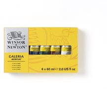 Winsor & Newton Galeria Acrylic Colours Set 6 x 60ml