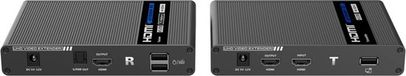 PremiumCord HDMI 2.0 KVM extender tot 70m met USB-overdracht