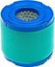 vhbw 1x Filtre Papier, 1x Filtre Mousse Compatible Avec Briggs & Stratton 254400, 222400, 233400, 243400, 252400 Tondeuse Tracteur - Set De 2 Filtres