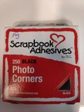3L Fotohoekjes Zwart 250 stuks op rol