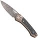LionSteel Twain Chad Nichols Scrambled Damascus TW-D-BR Bronze Titanium, Carbon Fiber, zakmes, Gianni Pauletta design