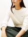 Tommy Hilfiger Pull Femme Coton M Blanc Naturel