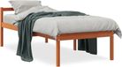 Maison Exclusive - Lit pour seniors de couleur brun lavé, 75x190 cm, en pin massif