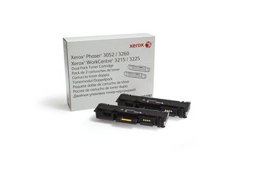 Xerox 106R02782 - Tonercartridge - Zwart - 2 stuks