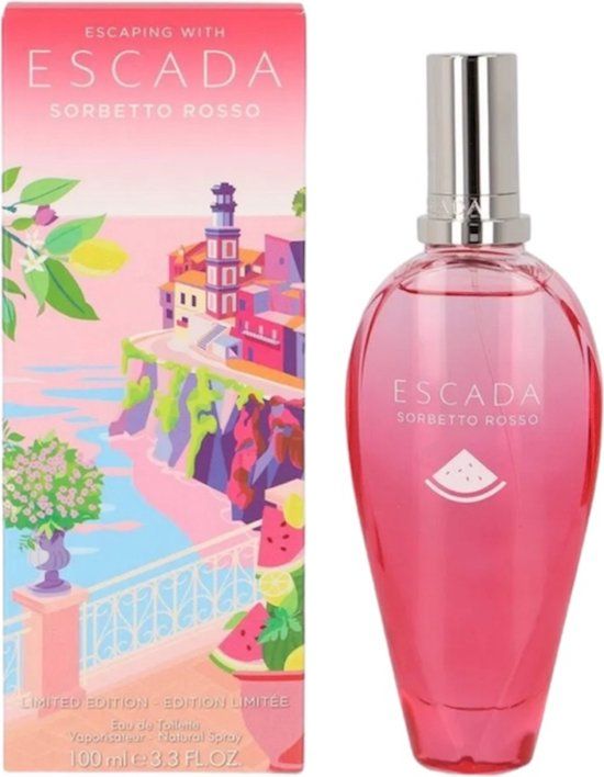 Escada Sorbetto Rosso Eau De Toilette 100ml Spray - Limited Edition