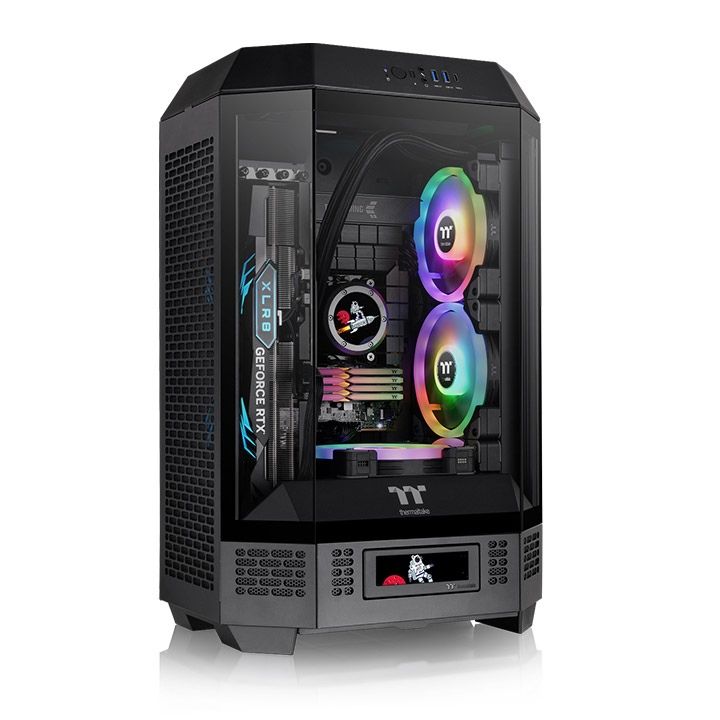 Thermaltake The Tower 300 Micro Tower - Zwart
