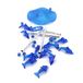QINIZX Blauwe acryl dolfijn windgong decoratie