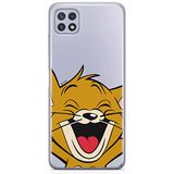 ERT GROUP mobiel telefoonhoesje voor Samsung A22 5G origineel en officieel erkend Tom and Jerry patroon Jerry 003 optimaal aangepast aan de vorm van de mobiele telefoon, gedeeltelijk bedrukt