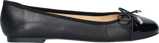 Nelson dames ballerina - Zwart - Maat 40