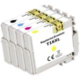 Renkforce RF-5718868 Inktcartridge 4 stuk(s) Compatibel Hoog (XL) rendement Zwart, Cyaan, Magenta, Geel