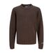JACK & JONES JUNIOR oversized gebreide trui - donkerbruin