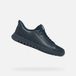 GEOX Baskets - Hommes - Cuir/Textile - Taille 44 - Bleu marine