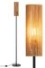 Lampe standard avec abat-jour en corde, LED 2700K, E27, hauteur 165 cm