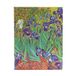 Paperblanks 18-Month Planners, Van Gogh’s Irises, Ultra, Vertical, Elastic Band Closure