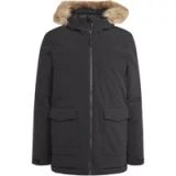 adidas Sportswear Hooded Fur Parka - Heren - Zwart - XL