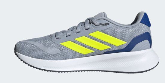 Adidas Runfalcon 5 J Hardloopschoenen - Kids - GRAU - Maat 38