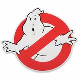 Ghostbusters klassiek logo metalen bord