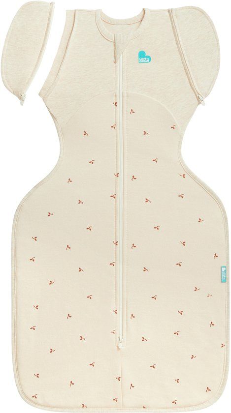 Love to Dream™ Babyslaapzak Swaddle Up™ - Inbakeren afbouwen - Baby 6-9 maanden - 8.5 11 kg - All Season - Oat Twigs