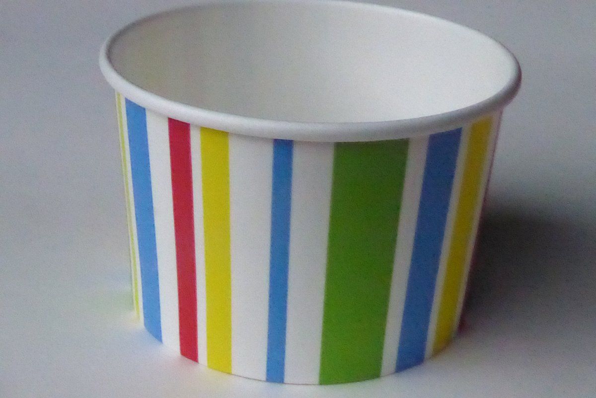 Amerigo fruitbakje van karton - 240 ml groot - 50 stuks