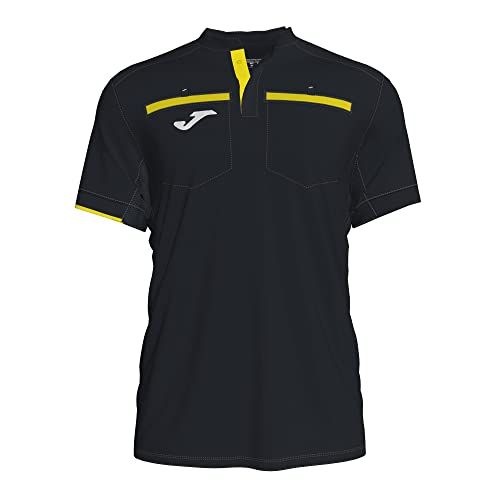 Joma 2XL T-shirt met korte mouwen, uniseks, volwassenen, zwart