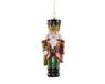 Kaemingk Kerstdecoratie van kunststoff, 14,7 cm, notenkrakerfiguur om op te hangen, onbreekbaar, kerstboomhanger voor Kerstmis, kerstboomhanger en kerstboomversiering