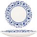 Bonna Dinerbord - Lavis Blue - Porselein - 27 cm - set van 6