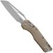 Microtech MSI Standard Issue 210-10APFLGTTA, Apocalyptic Stonewashed M390MK, Fluted Tan G10 couteau de poche