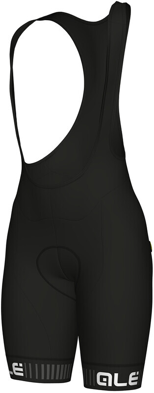 Alé Cycling Solid Traguardo Bib Shorts Dames, black-white