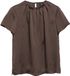 s.Oliver Blouse donkerbruin