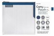 Foldermate sac de rangement pour cadenas, 24x17 cm, Mesh Eva, bleu