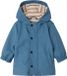 Vertbaudet Regenjas met capuchon voor baby's oceaanblauw