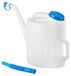 hünersdorff Drinkwaterkan, vulkan, 13 liter, HDPE, afsluitbaar, 2 handgrepen, natuurlijke kleur