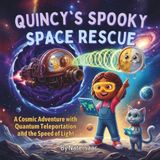 Quincy’s Spooky Space Rescue: A Cosmic Adventure with Quantum Teleportation and the Speed of Light