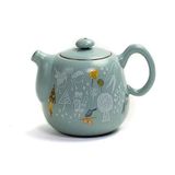 Tea Soul Theepot van porselein RU versierd Lin's Ceramics Studio 190 ml